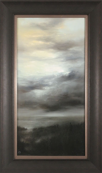 Clare Haley, Original oil painting on panel, Night and Day