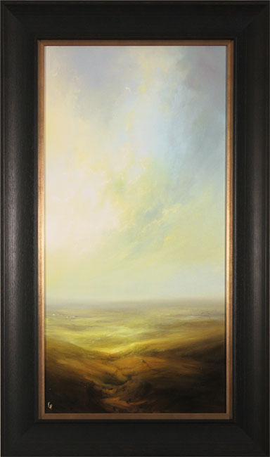 Clare Haley, Original oil painting on panel, Let the Light In, click to enlarge
