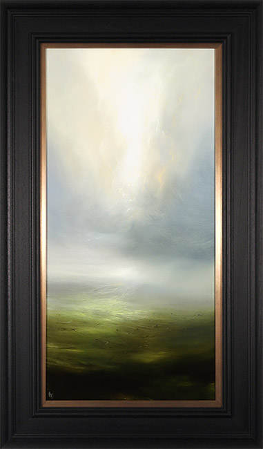 Clare Haley, Original oil painting on panel, Low Mist