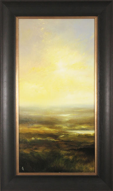 Clare Haley, Original oil painting on panel, All that Glistens