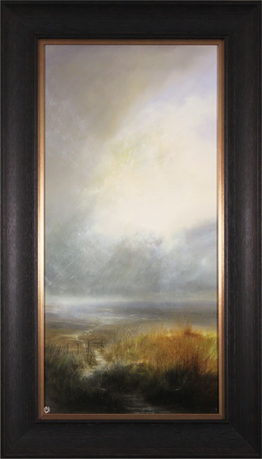 Clare Haley, Original oil painting on panel, Lightburst