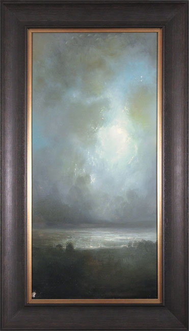 Clare Haley, Original oil painting on panel, Night Whispers 