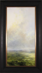 Clare Haley, Original oil painting on panel, Nature's Own Pathways Large image. Click to enlarge