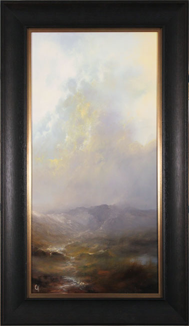 Clare Haley, Original oil painting on panel, The Rains Will Fade 