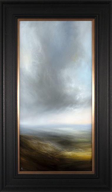 Clare Haley, Original oil painting on panel, Far Beyond 