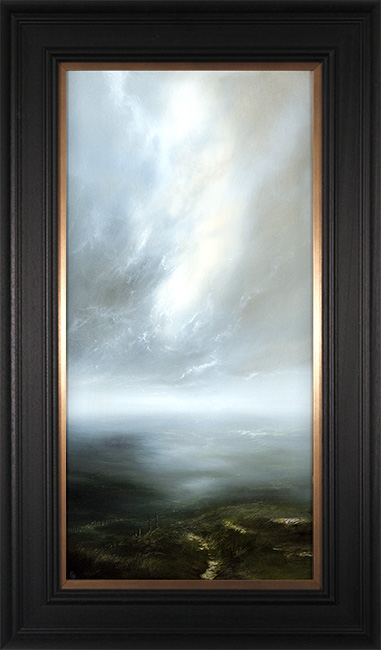 Clare Haley, Original oil painting on panel, Long Way Down, click to enlarge