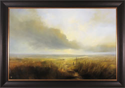 Clare Haley, Original oil painting on panel, Cloud Walking