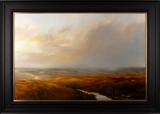 Clare Haley, Original oil painting on panel, Shades of Winter