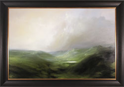 Clare Haley, Original oil painting on panel, The Rolling North