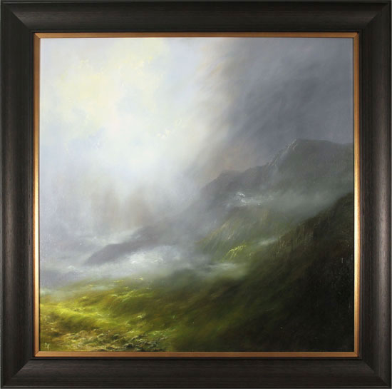 Clare Haley, Original oil painting on panel, Glorious Day