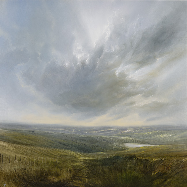 Clare Haley, Original oil painting on panel, The Northern Way