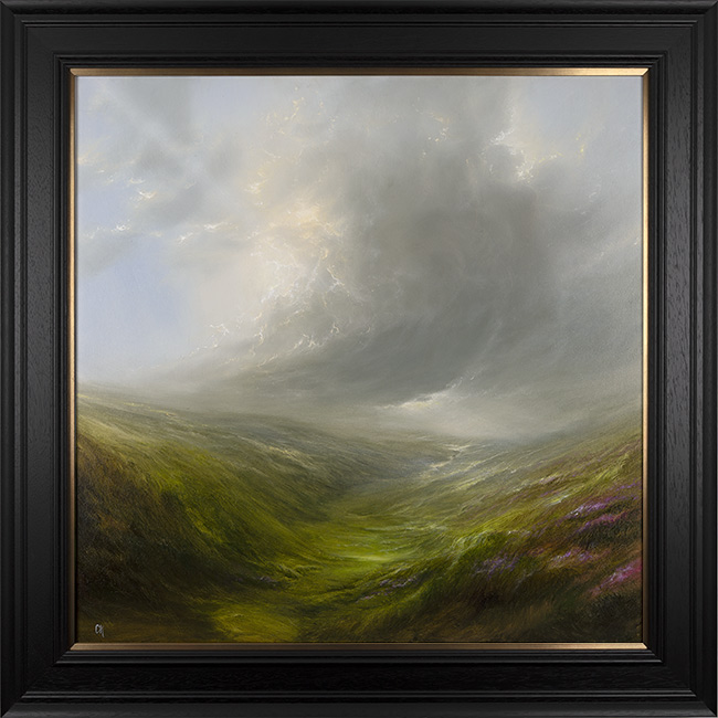 Clare Haley, Original oil painting on panel, Heading North