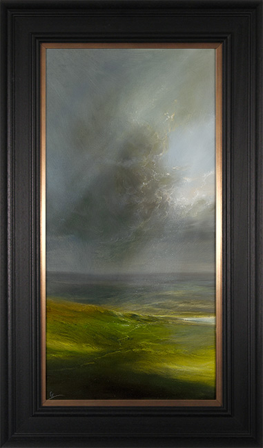Clare Haley, Original oil painting on panel, Light Shift