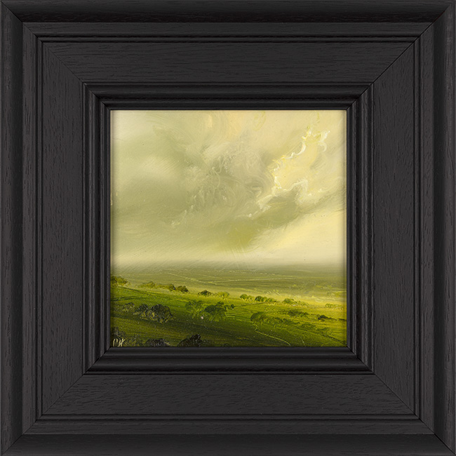 Clare Haley, Original oil painting on panel, Window VI