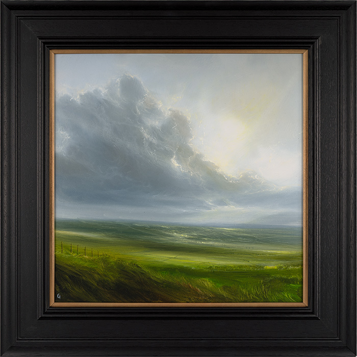 Clare Haley, Original oil painting on panel, And Yet So Far, click to enlarge