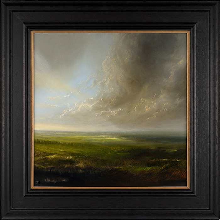 Clare Haley, Original oil painting on panel, Catching the Light, click to enlarge