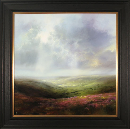 Clare Haley, Original oil painting on panel, A Fine Yorkshire Day, click to enlarge