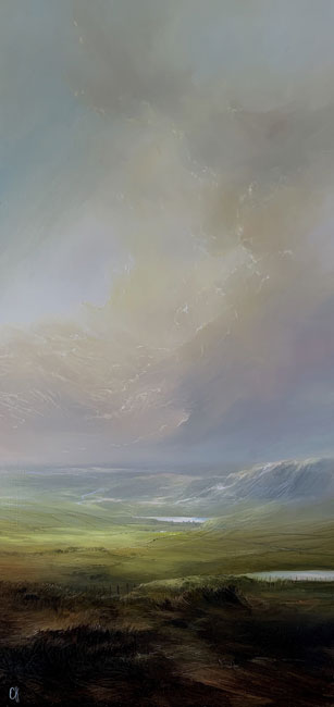 Clare Haley, Original oil painting on panel, Time Stands Still, click to enlarge