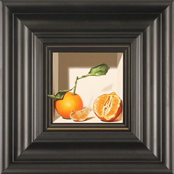 Colin Wilson, Original acrylic painting on board, Sicilian Oranges  Large image. Click to enlarge
