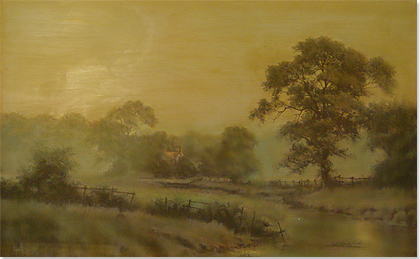 David Dipnall, Oil on canvas, Country Scene Without frame image. Click to enlarge