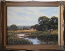 David Morgan, Oil on canvas, Landscape Large image. Click to enlarge