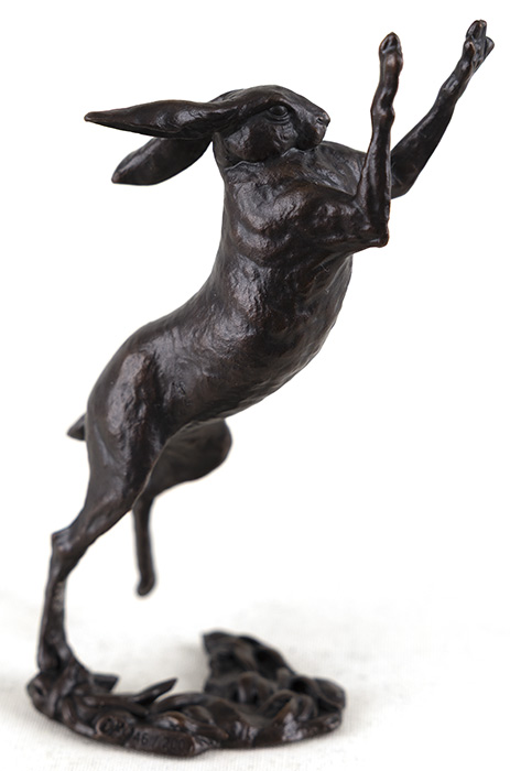 Dean Kendrick, Bronze, Small Hare Boxing, click to enlarge