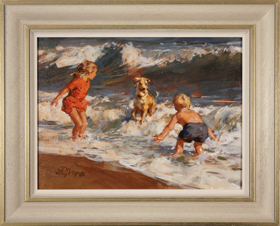 Dianne Flynn, Original acrylic painting on board, Splash!, click to enlarge