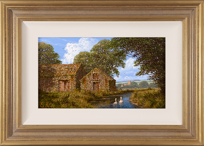 Edward Hersey, Original oil painting on panel, The Peal of the Bells