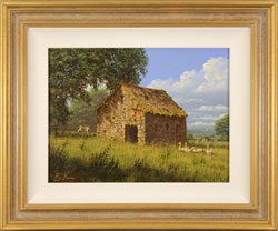 Edward Hersey, Original oil painting on canvas, Summer Solitude