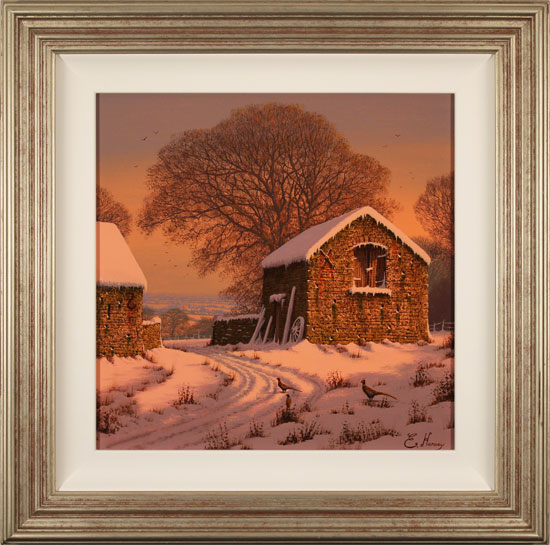 Edward Hersey, Original oil painting on canvas, Winter's Calm