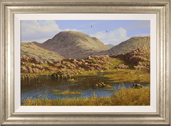 Edward Hersey, Original oil painting on panel, Summer's Glory, Innominate Tarn 
