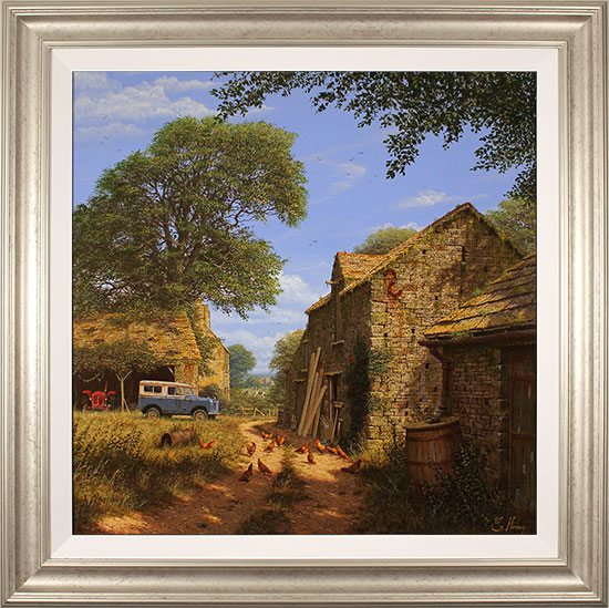 Edward Hersey, Original oil painting on panel, Memories of the Yorkshire Dales 