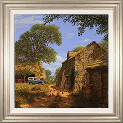 Edward Hersey, Original oil painting on panel, Memories of the Yorkshire Dales