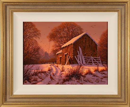 Edward Hersey, Original oil painting on panel, Homeward