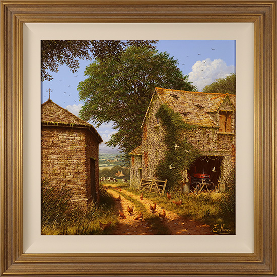 Edward Hersey, Original oil painting on canvas, Millcroft