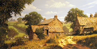 Edward Hersey, Signed limited edition print, A Fine Summer's Day Large image. Click to enlarge