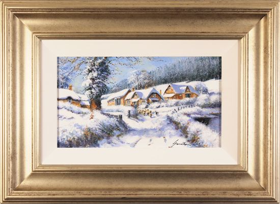 Gordon Lees, Original oil painting on panel, Morning Drive