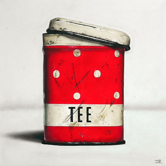 Ian Rawling, PS, Pastel, Tin of Tee