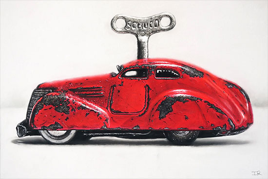 Ian Rawling, PS, Pastel, Wind Up Motor