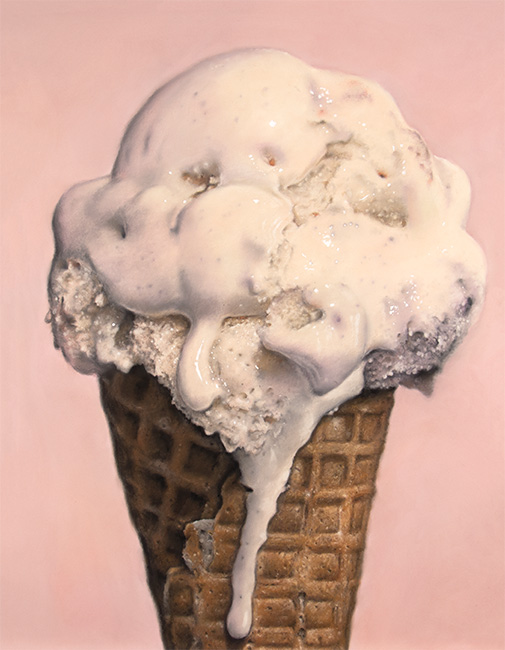 Ian Rawling, PS, Signed limited edition print, Vanilla Ice Cream