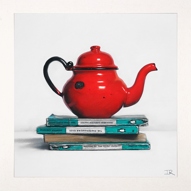 Ian Rawling, PS, Pastel, Tea and a Good Read 