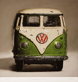 Ian Rawling, Signed limited edition print, Camper Van Large image. Click to enlarge