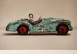 Ian Rawling, Signed limited edition print, Triumph TR2 Large image. Click to enlarge
