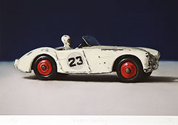 Ian Rawling, Signed limited edition print, Austin Healey Large image. Click to enlarge