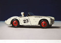 Ian Rawling, PS, Signed limited edition print, Austin Healey