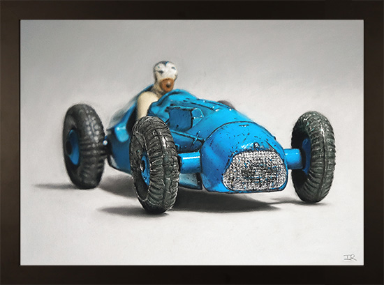 Ian Rawling, Pastel, Talbot Lago, click to enlarge