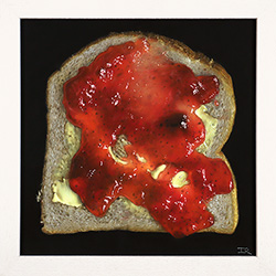 Ian Rawling, Pastel, Jammy Bread