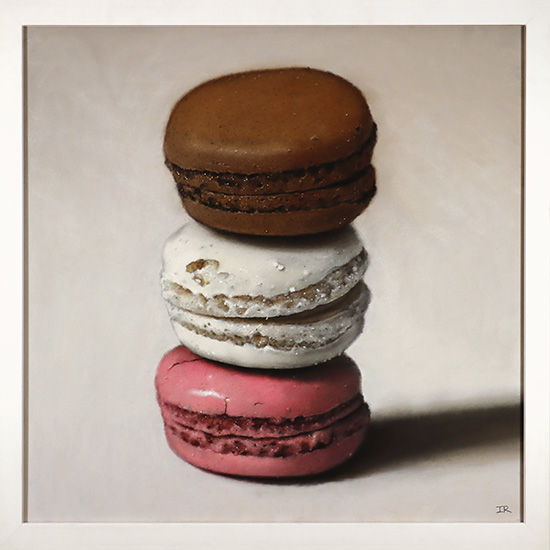 Ian Rawling, Pastel, Wobbly Macaroons II 