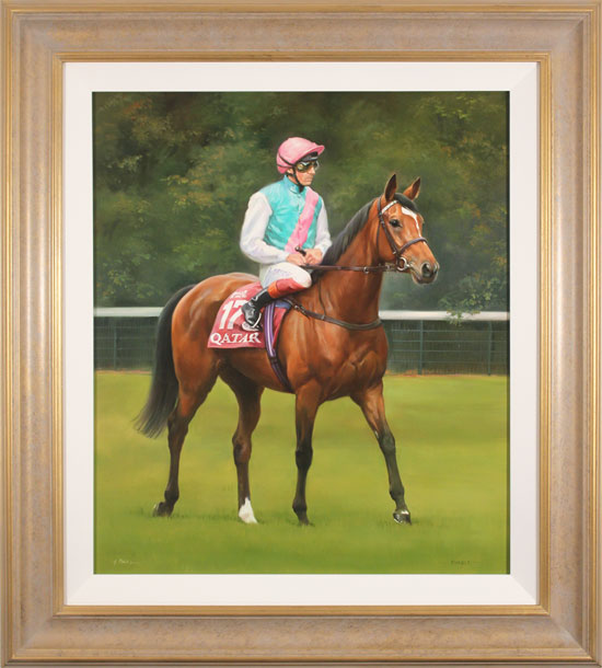 Jacqueline Stanhope, Original oil painting on canvas, Enable