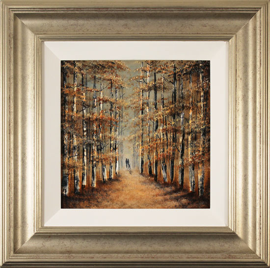 Jay Nottingham, Original oil painting on panel, A Walk in the Wood 